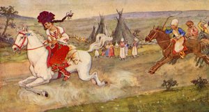 Et centralasiatisk bryllup, 1941 af Unknown